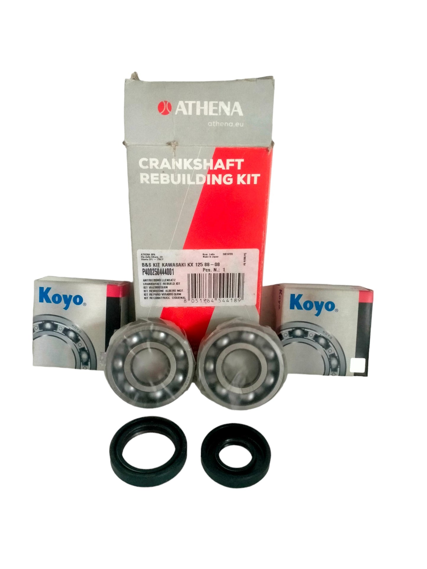 Kit Rodamientos y Retenes Cigüeñal ATHENA